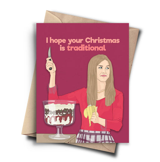 Friends Rachel Hope Christmas is Traditional Card