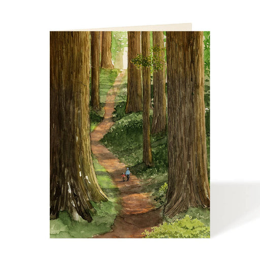 Woods of Wisdom Fathers Day Card