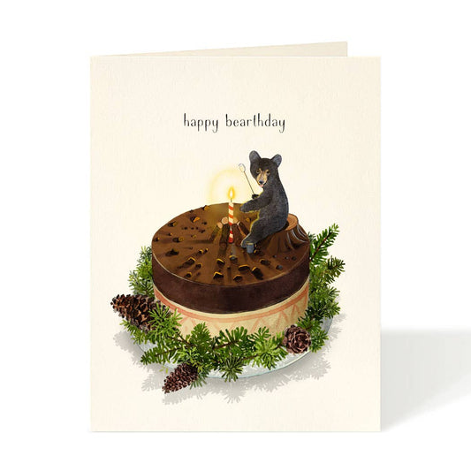 Campfire Happy Bearthday Card