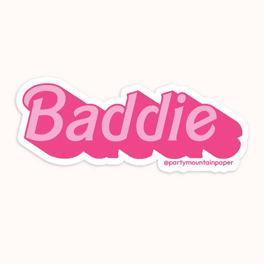 Baddie Barbie Vinyl Sticker