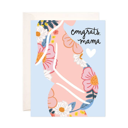 Congrats Mama Pregnancy Card
