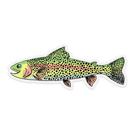 Rainbow Trout Fish Vinyl Sticker