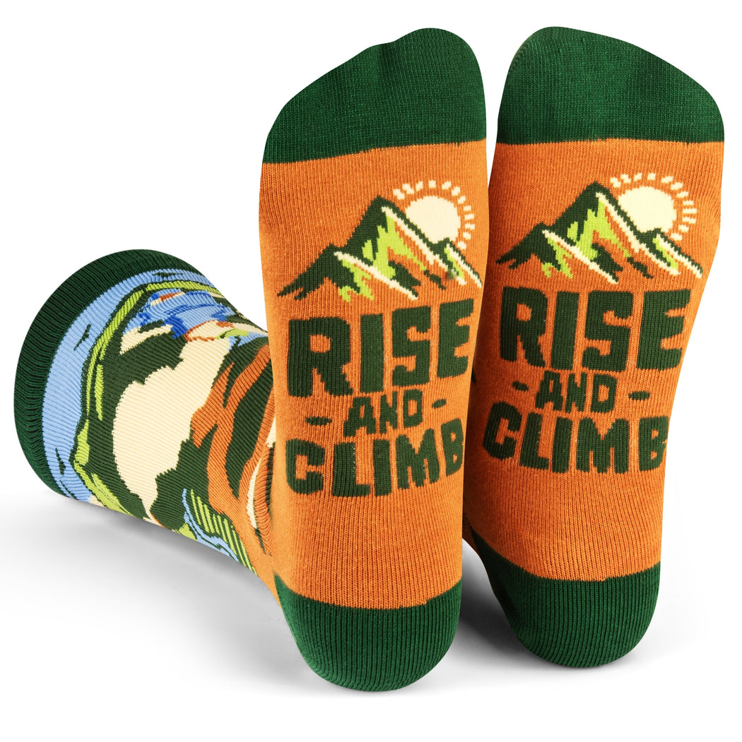 Rise and Climb Socks