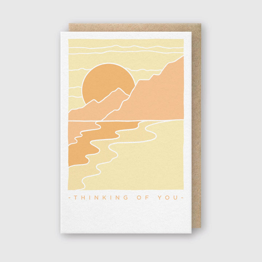 Thinking of You Scenery Card