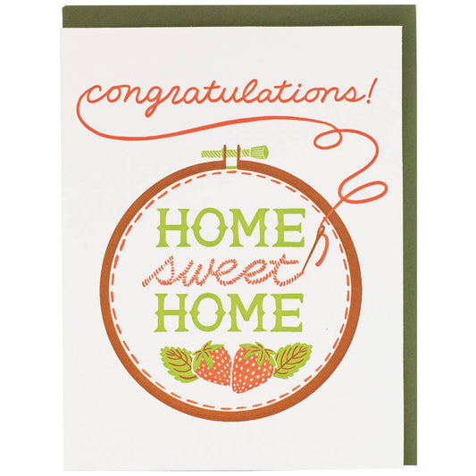 Home Sweet Home Congrats Card