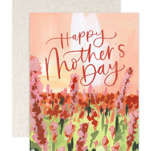 Mothers Day Flower Field Card