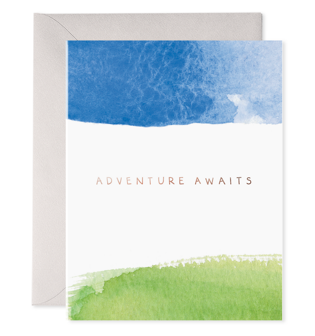 Adventure Awaits Congratulations Card