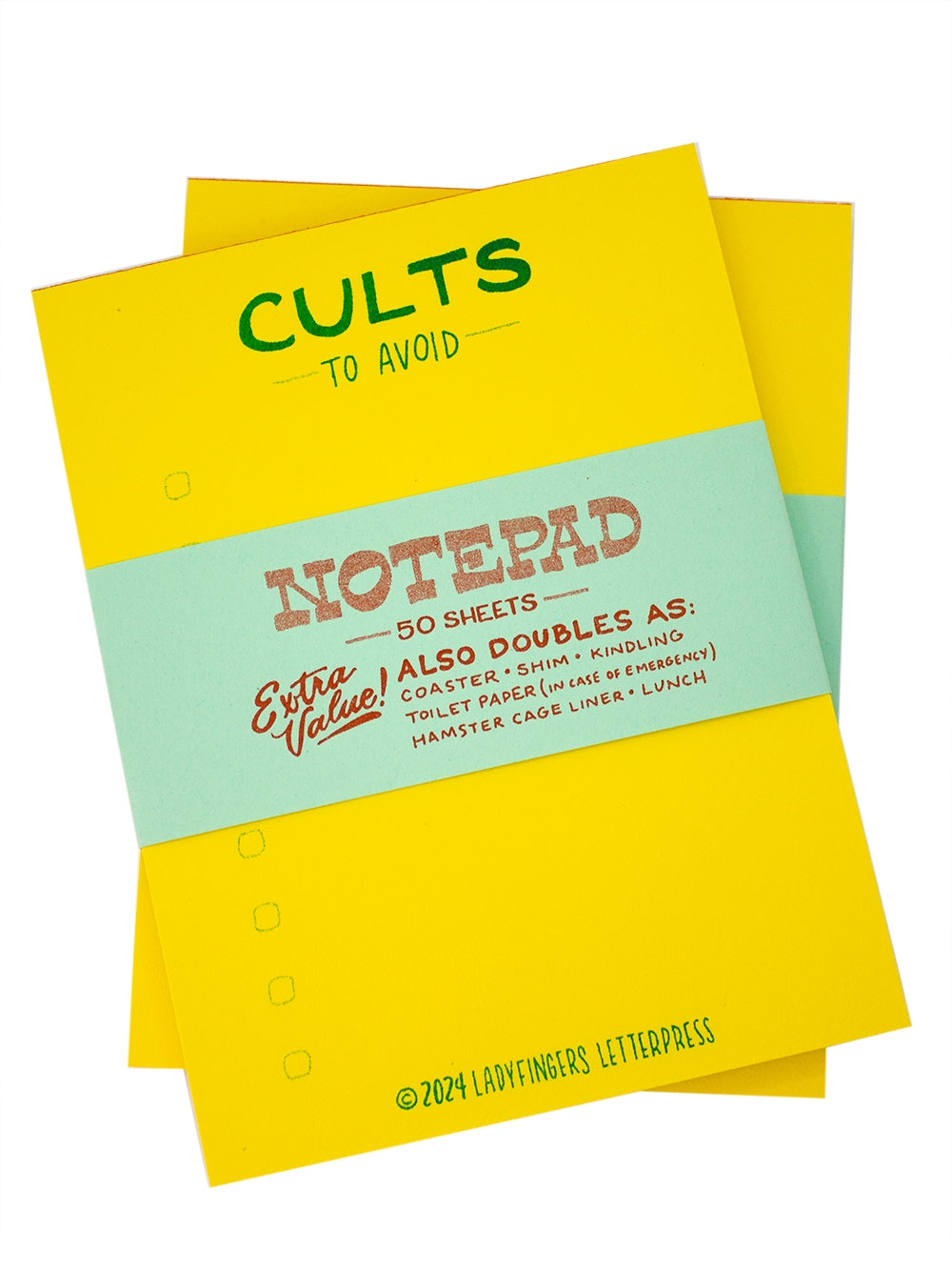 Cults To Avoid Notepad