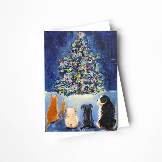 Friends Tree Blank Card Box of 6