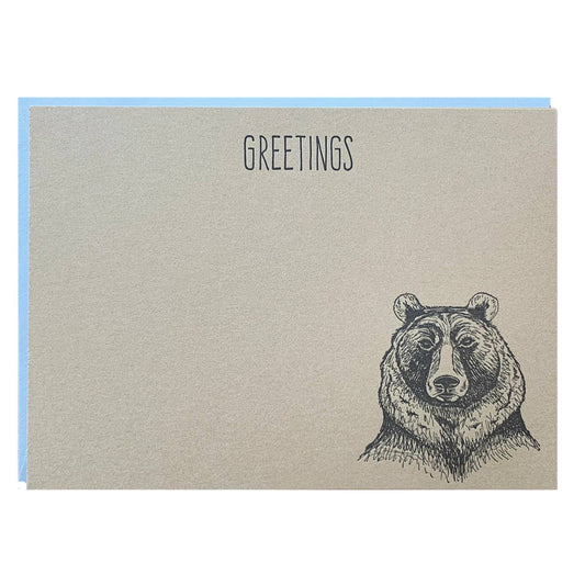 Greetings Bear Flat Note Set