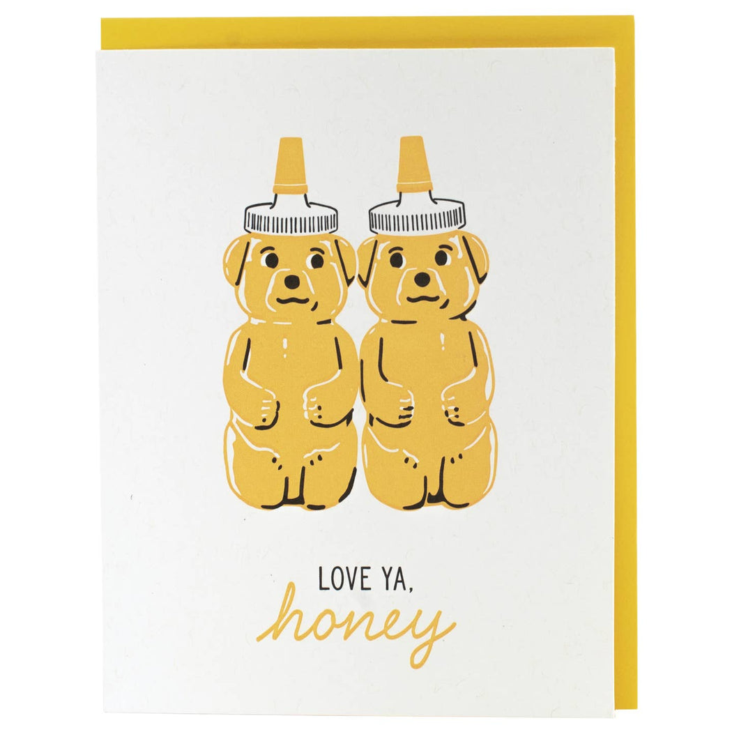 Love Ya Honey Bears Card