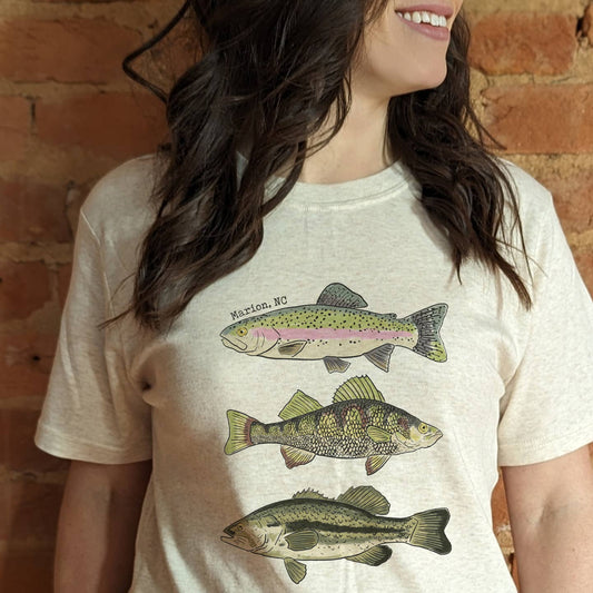 Colorado Three Fish Adult Tee