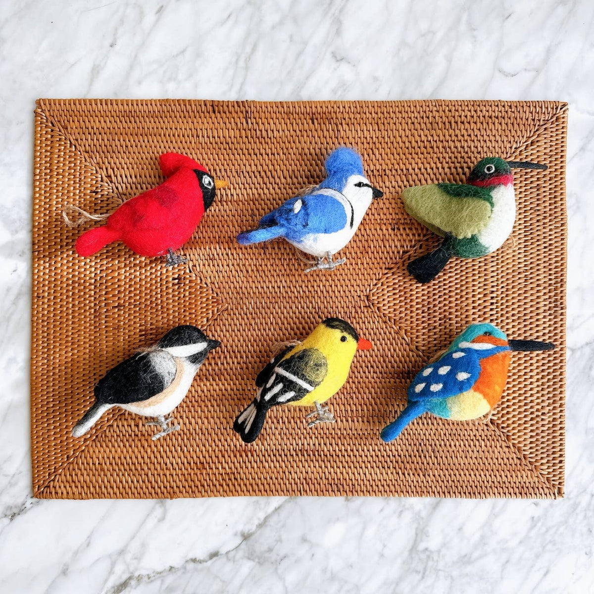 Felt Bird Ornament