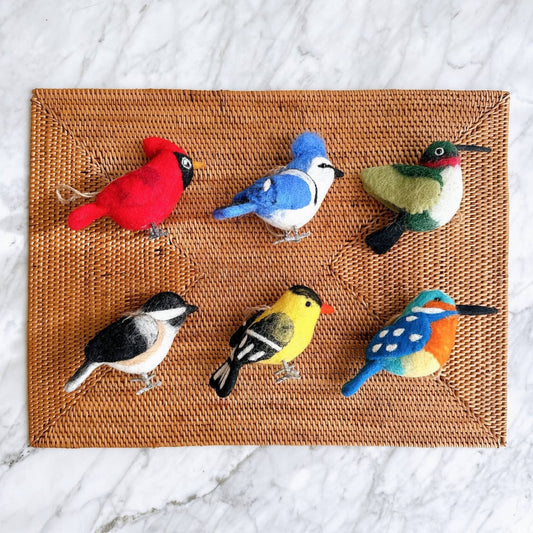 Felt Bird Ornament