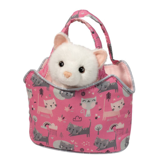 Purr Fect Pals Sassy Sak White Cat