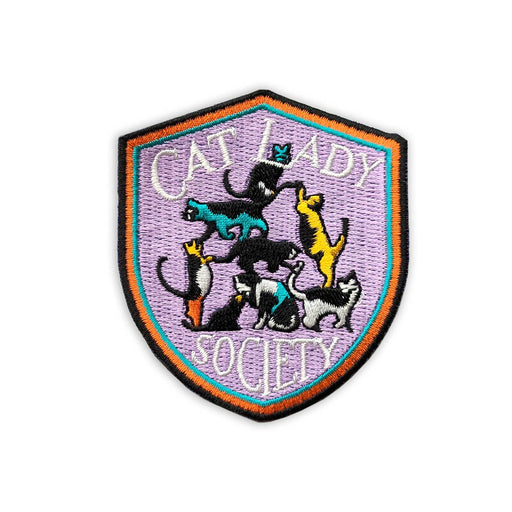 Cat Lady Society Embroidered Patch