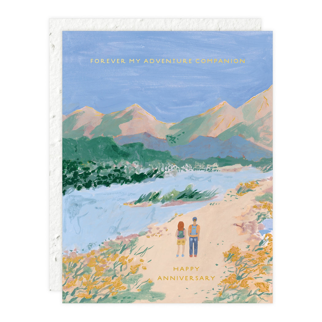 Forever Adventure Companion Anniversary Card