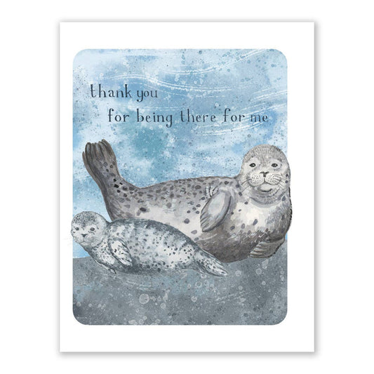 Seals Thank You Card