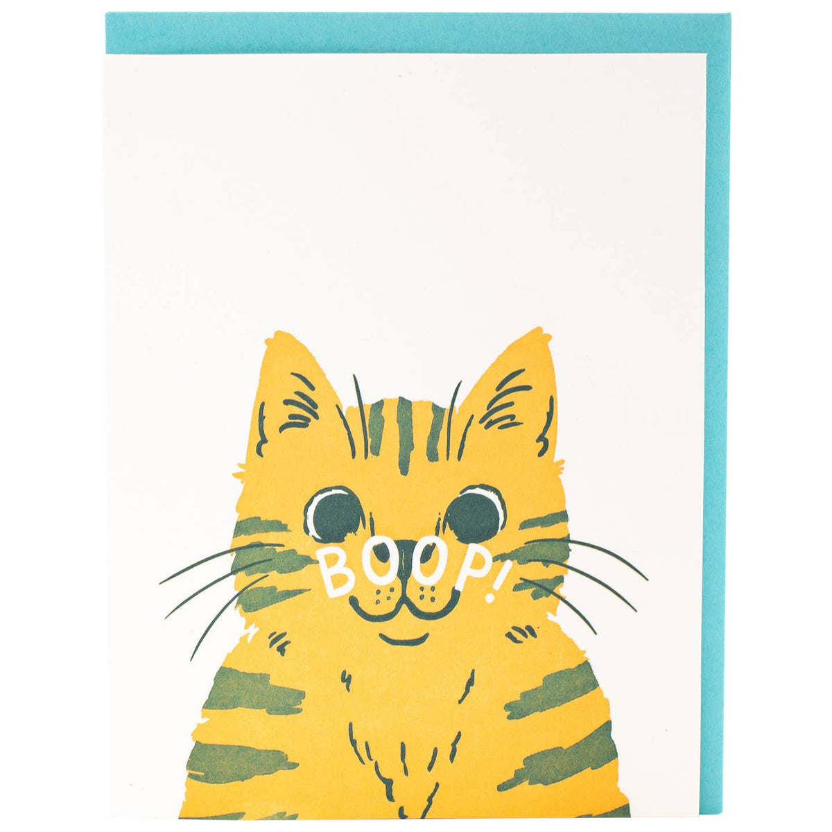 Nose Boop Cat Card