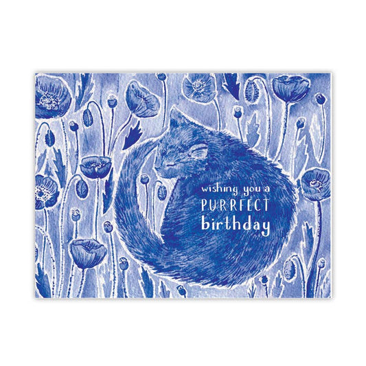 Cat Purrfect Birthday Card