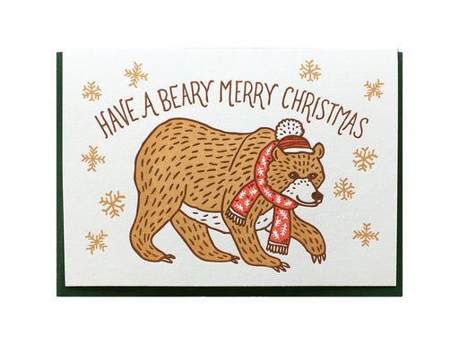 Beary Merry Christmas Card