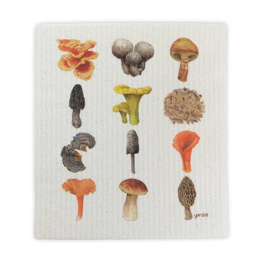 Mushrooms Sponge Cloth