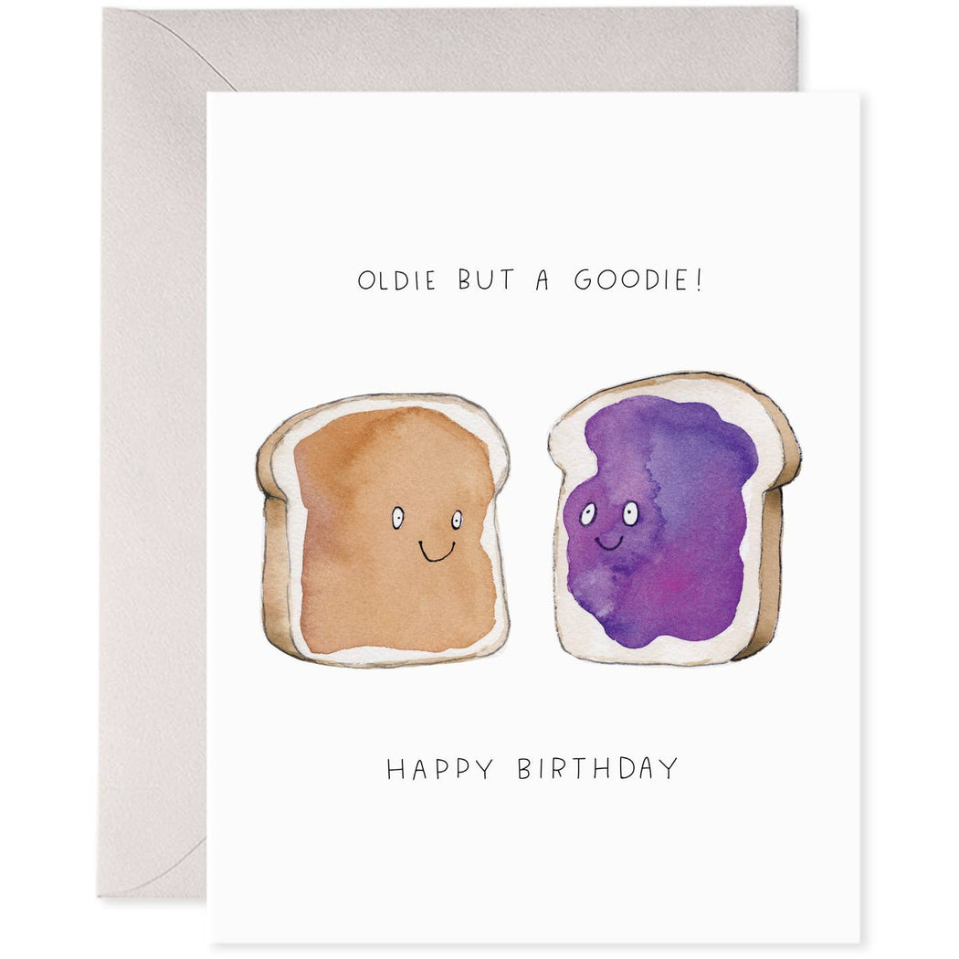 PB&J Oldie But Goodie Birthday Card