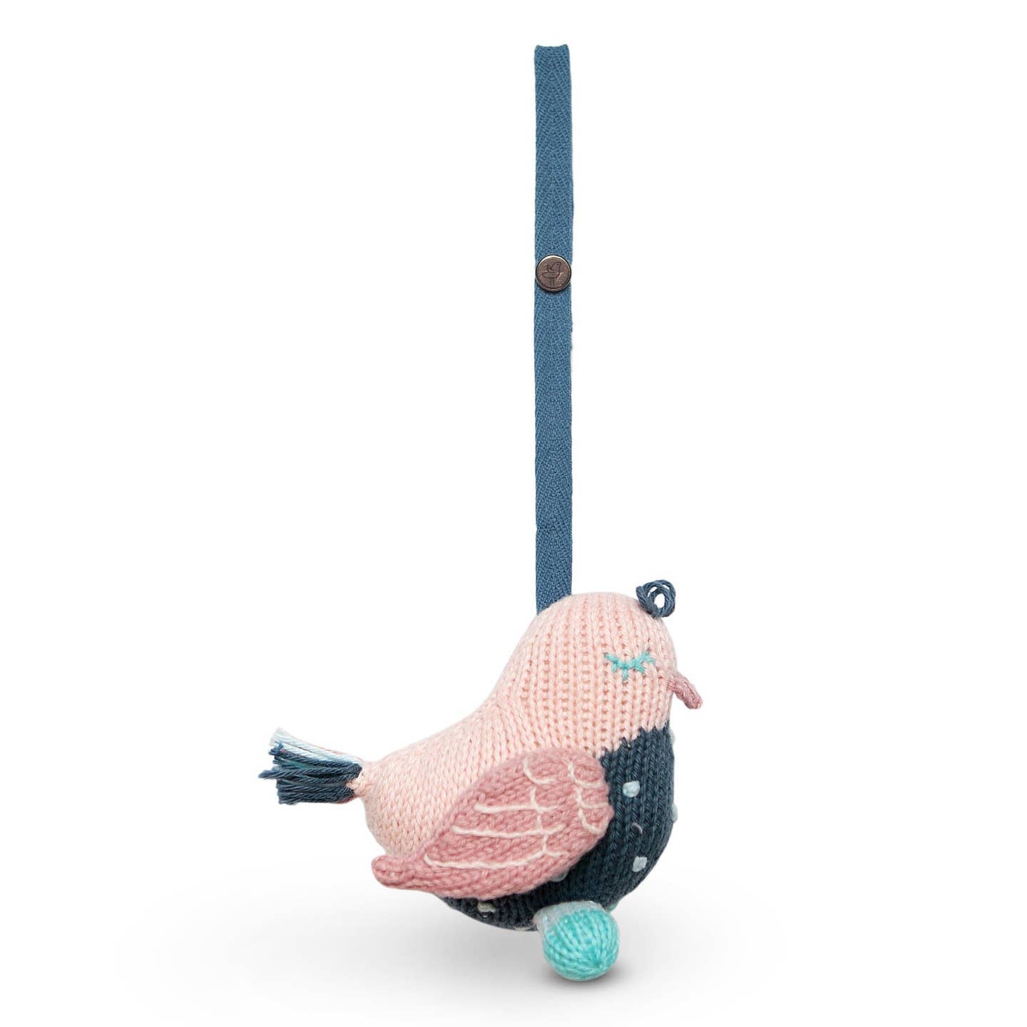 Stella Sparrow Knit Stroller Toy