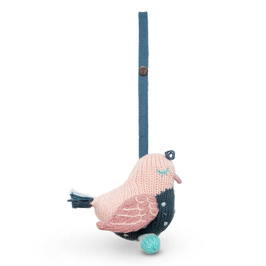 Stella Sparrow Knit Stroller Toy