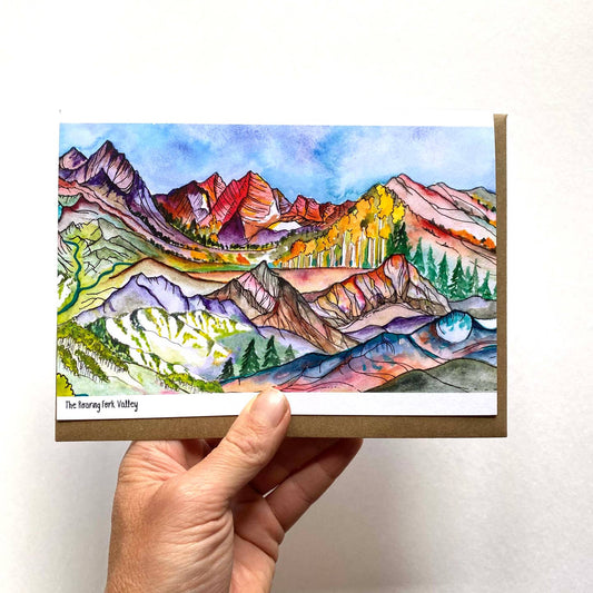 Roaring Fork Valley Blank Card