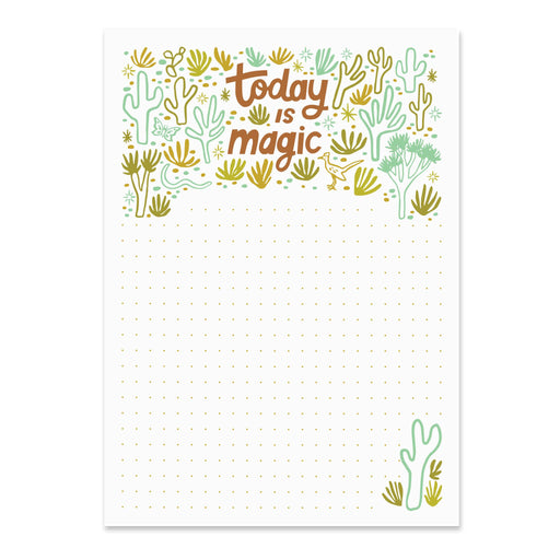 Today Is Magic Cactus Notepad