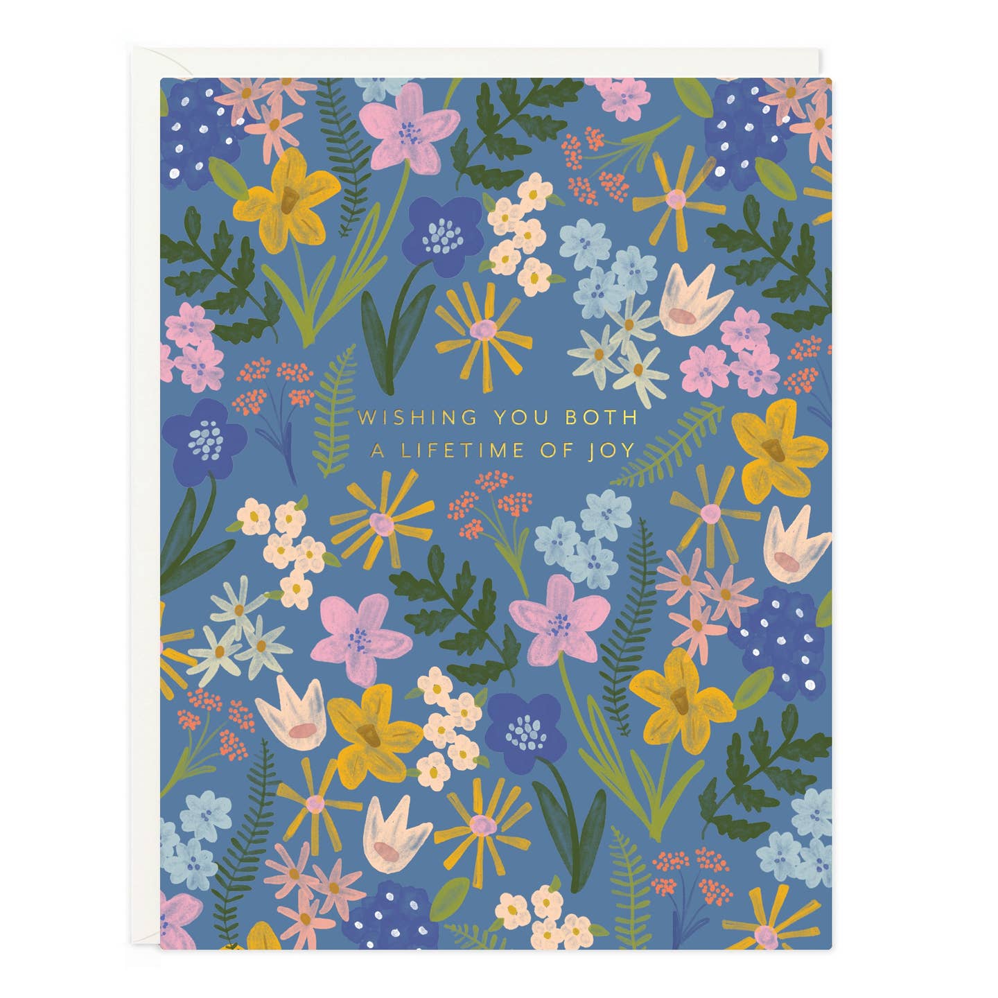 Floral Burst Lifetime of Joy Card