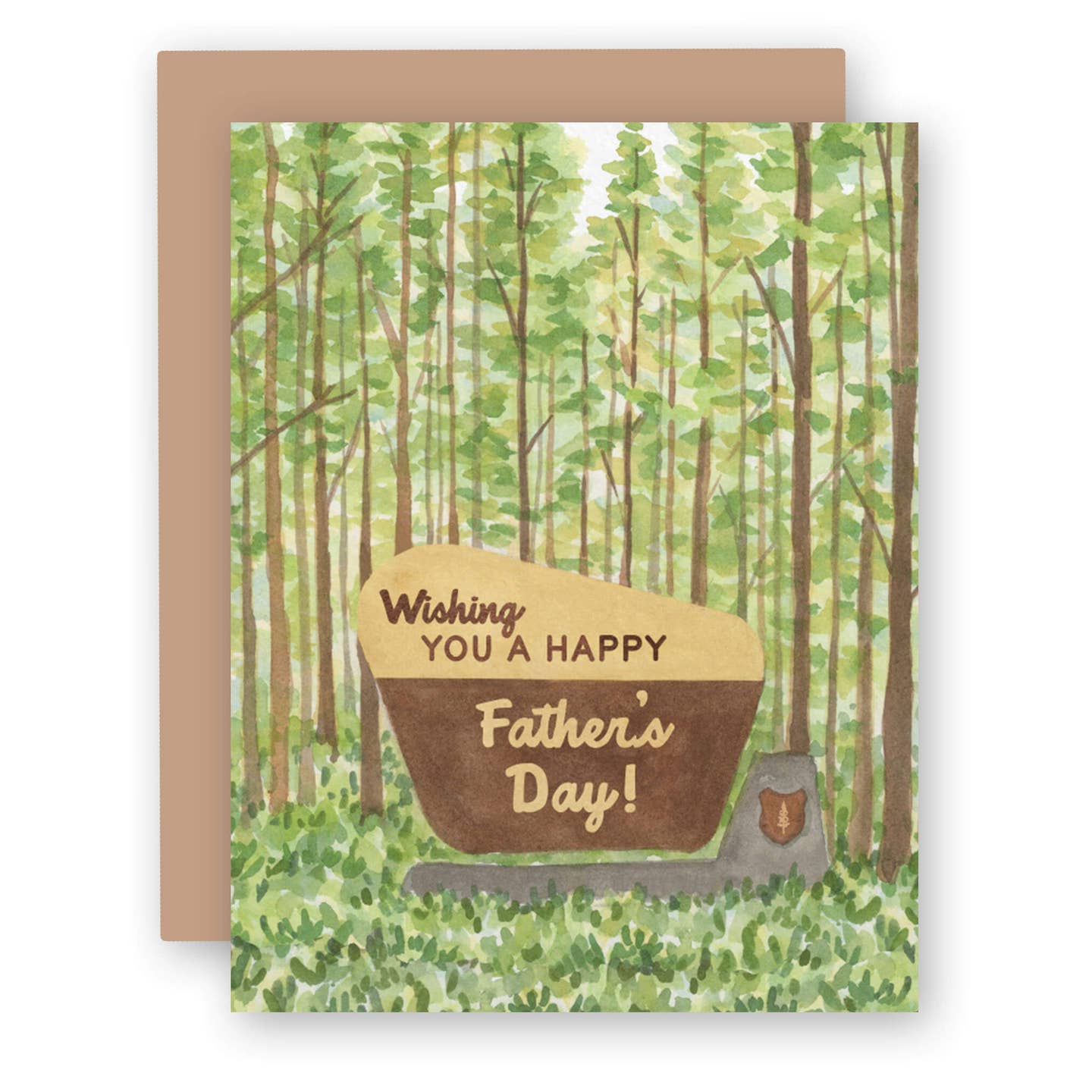 National Parks Fathers Day Card