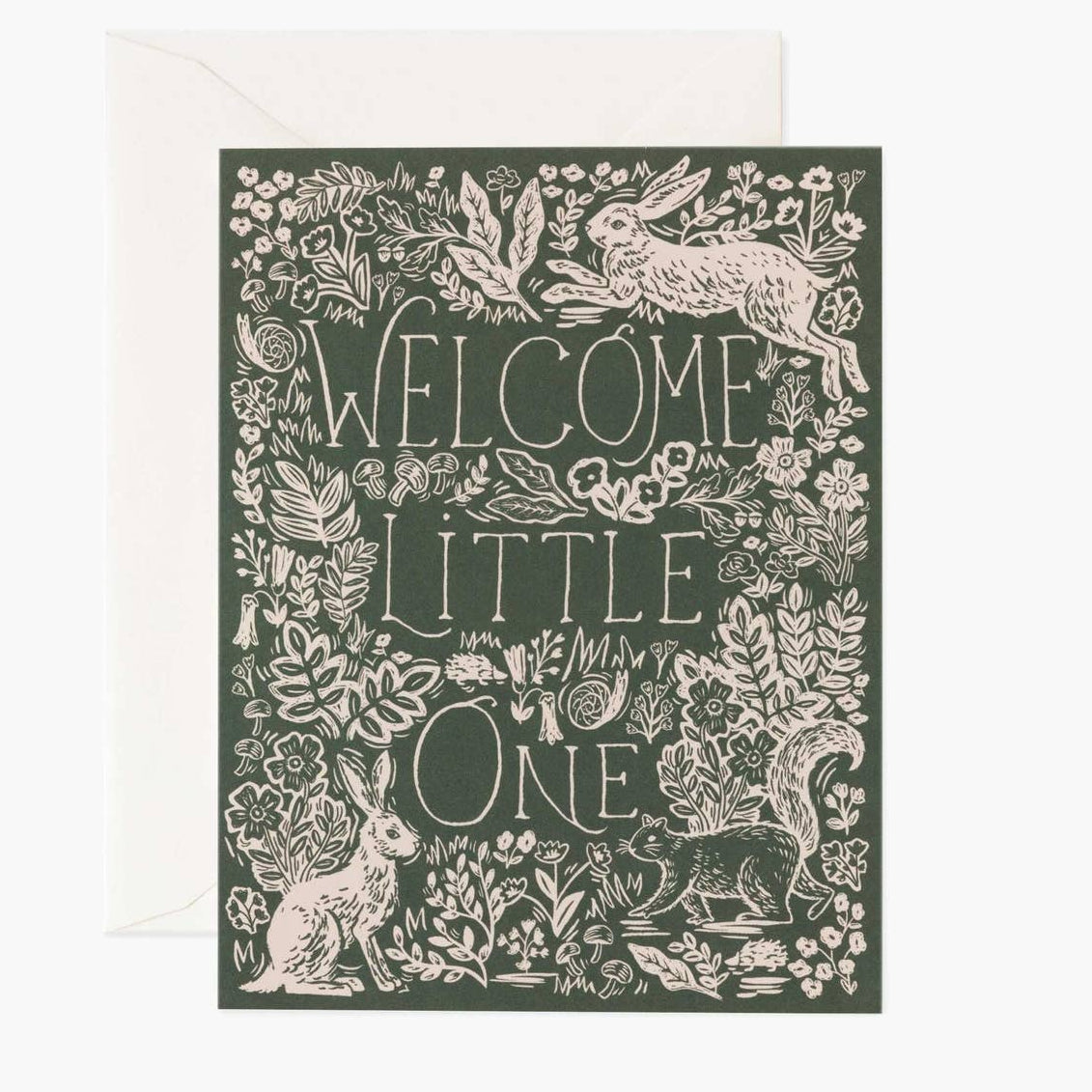 Fable Welcome Little One Baby Card