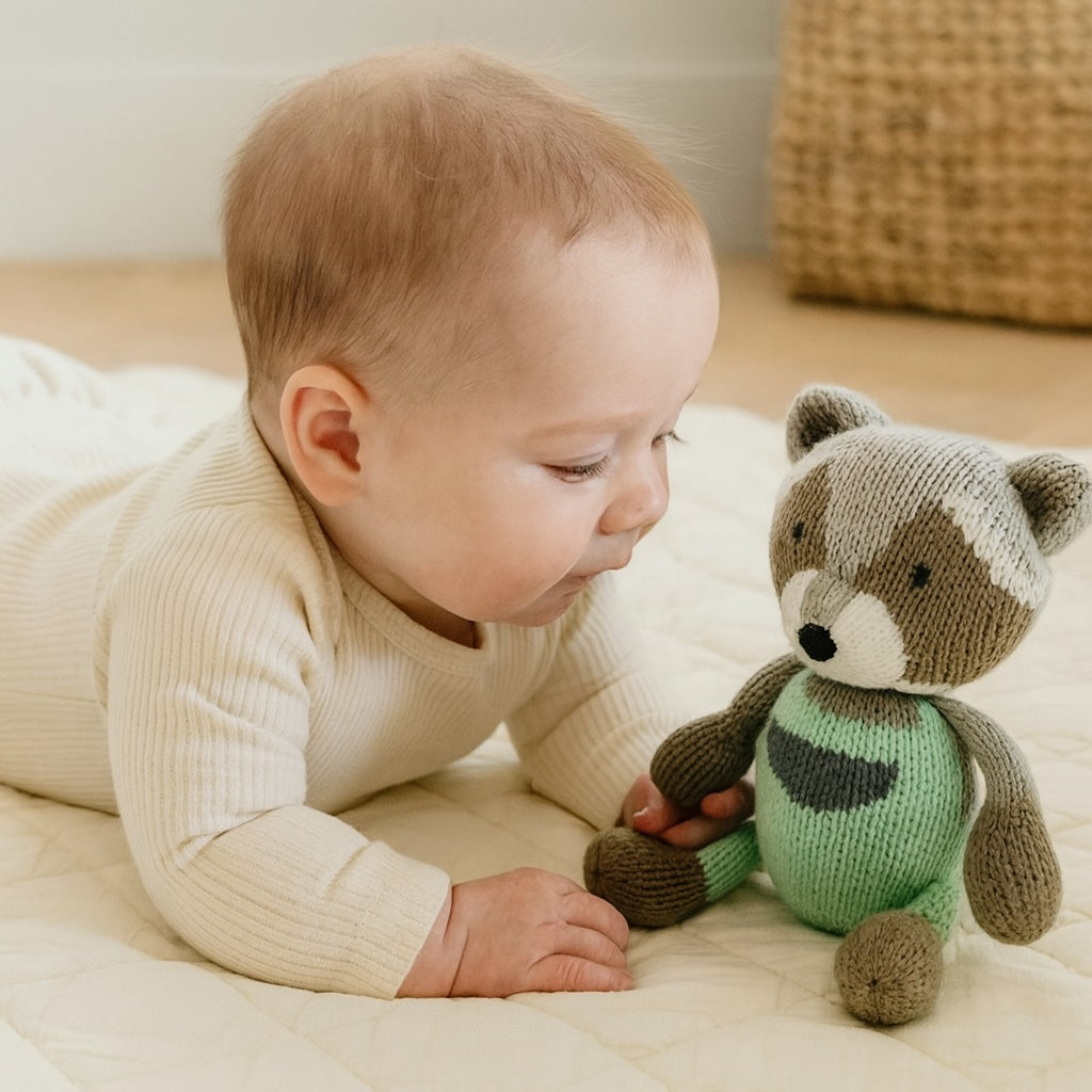 Ramsay the Raccoon Rattle Buddy