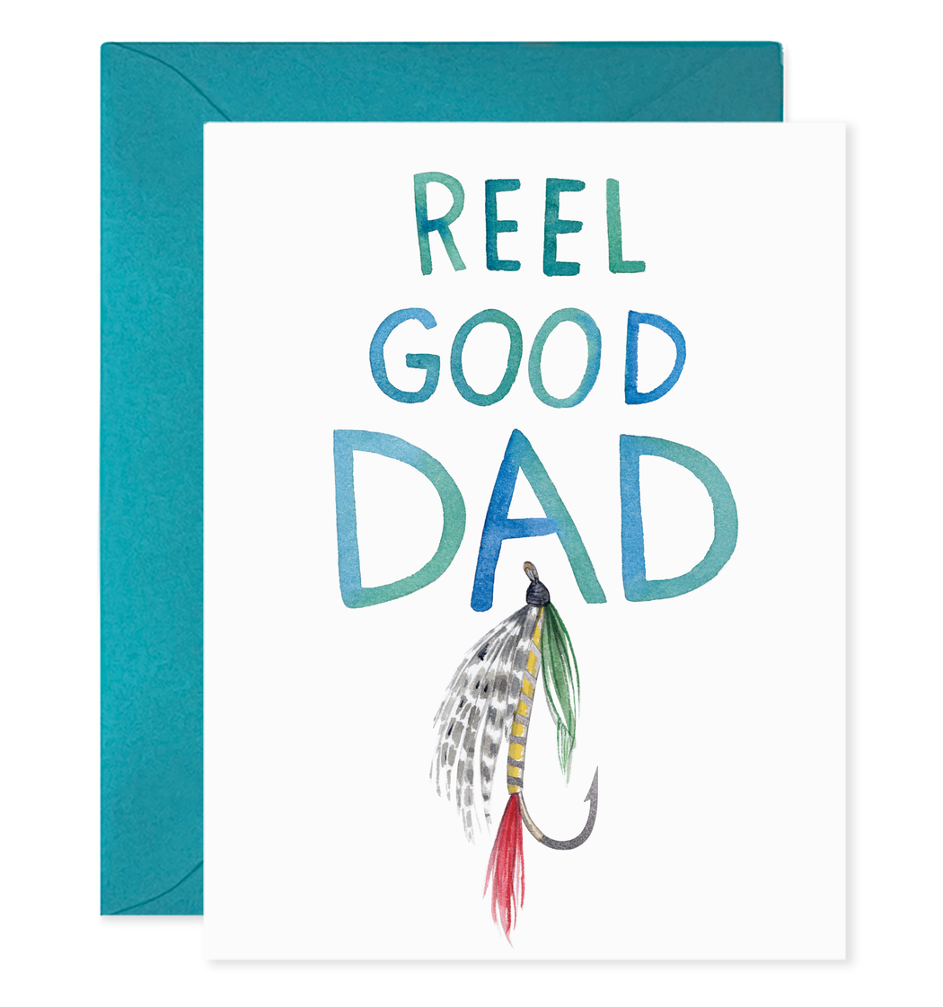 Reel Good Dad Lure Card