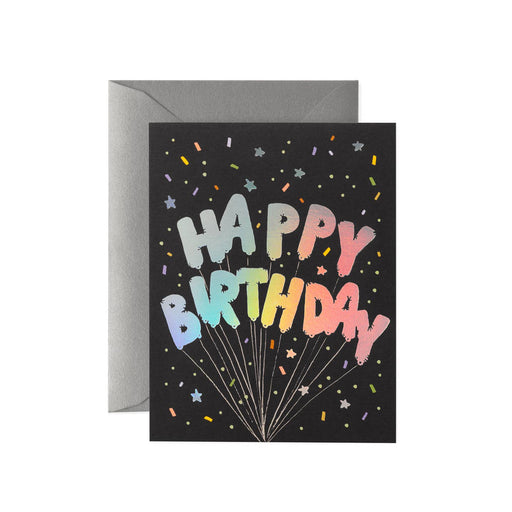 Mylar Birthday Balloons Card