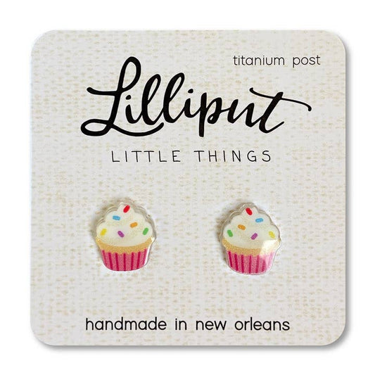 Birthday Cupcake Earrings