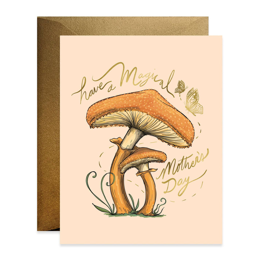 Mushroom Magical Mothers Day Card