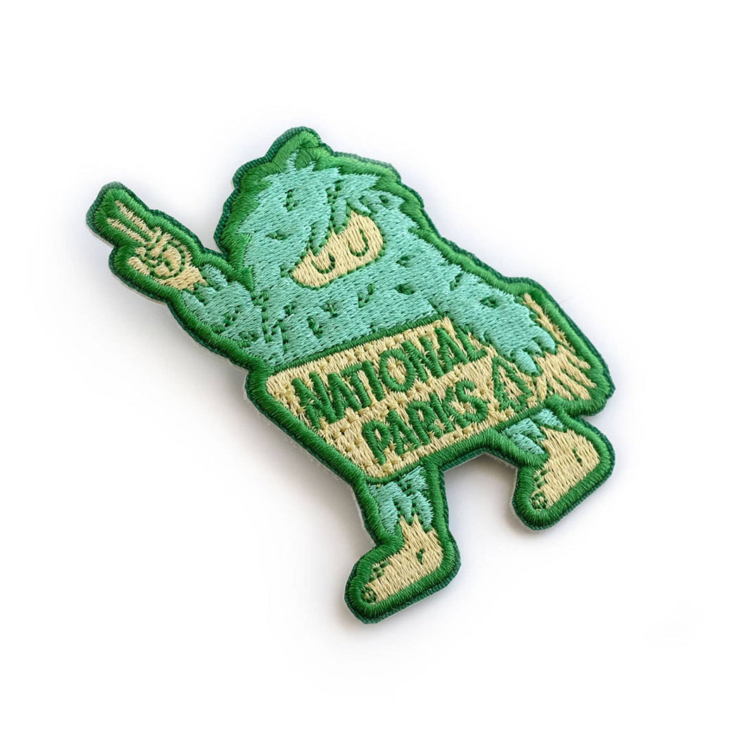 Sasquatch National Parks Embroidered Patch
