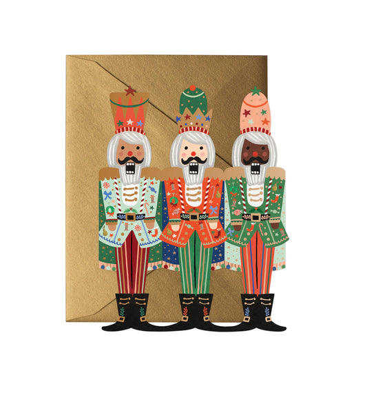 Nutcracker Brigade Diecut Card
