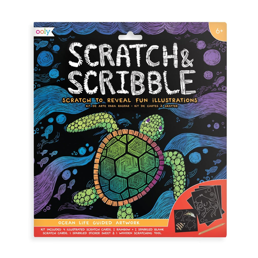 Scratch & Scribble Art Kit