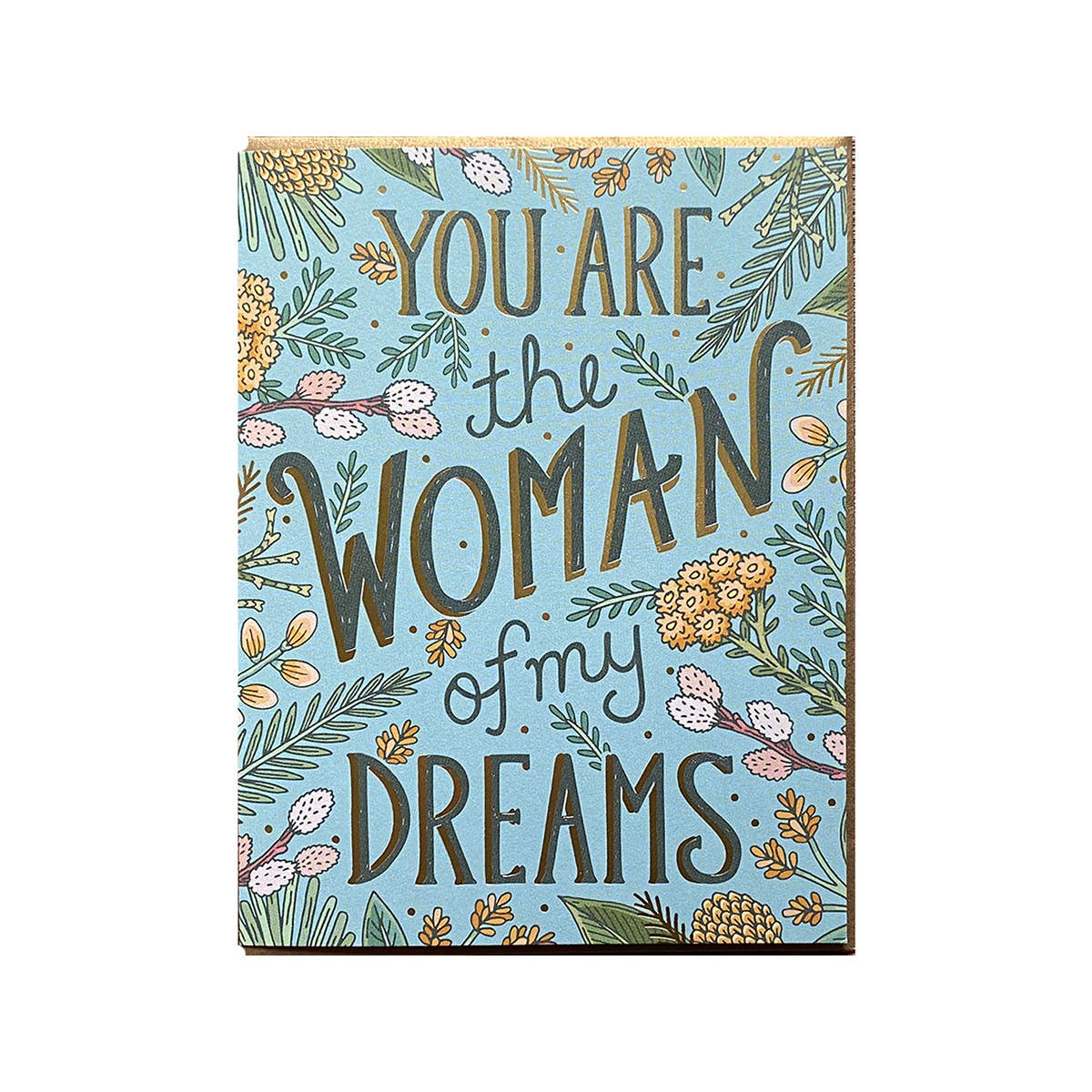 Woman of My Dreams Love Card