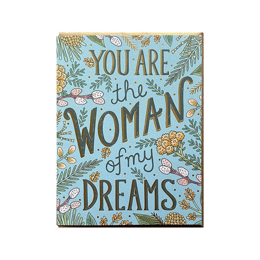 Woman of My Dreams Love Card