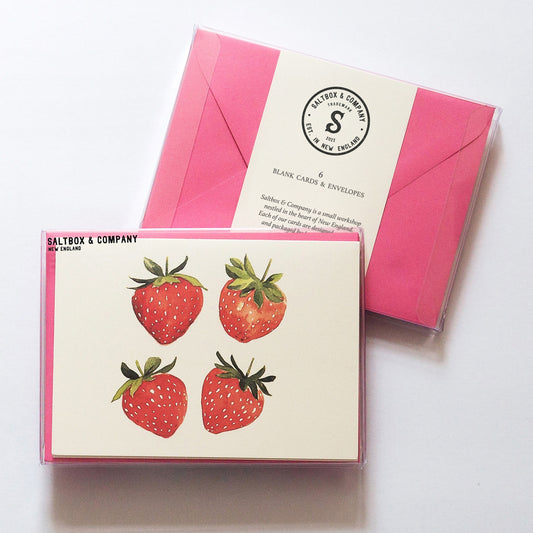 Strawberries Box of Cards