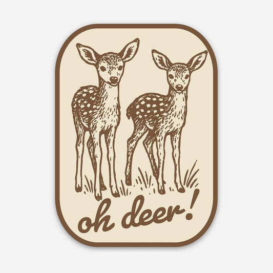Oh Deer! Sticker