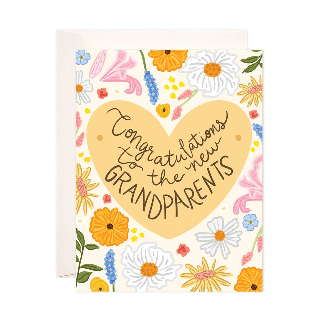 New Grandparents Congratulations Card