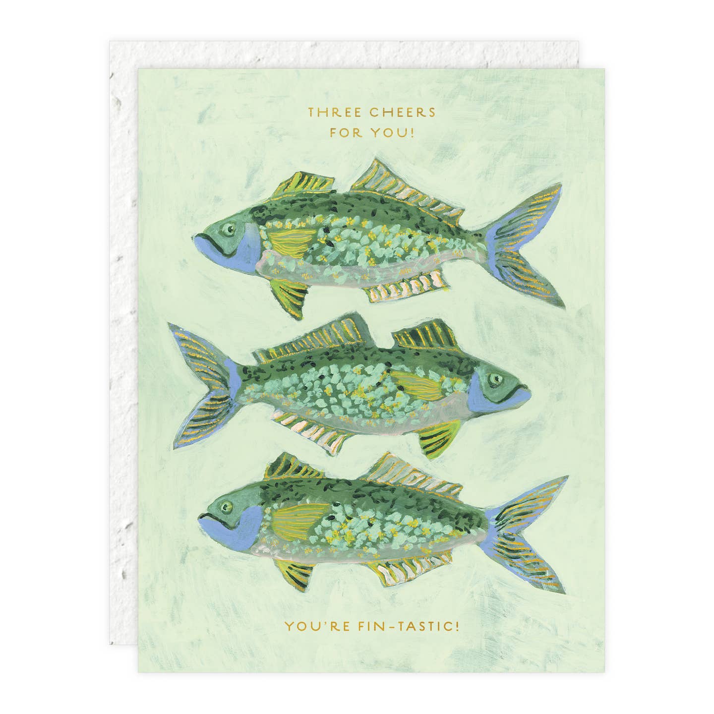 Three Cheers Fish Card