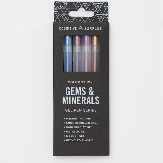 Gems & Minerals Gel Pens