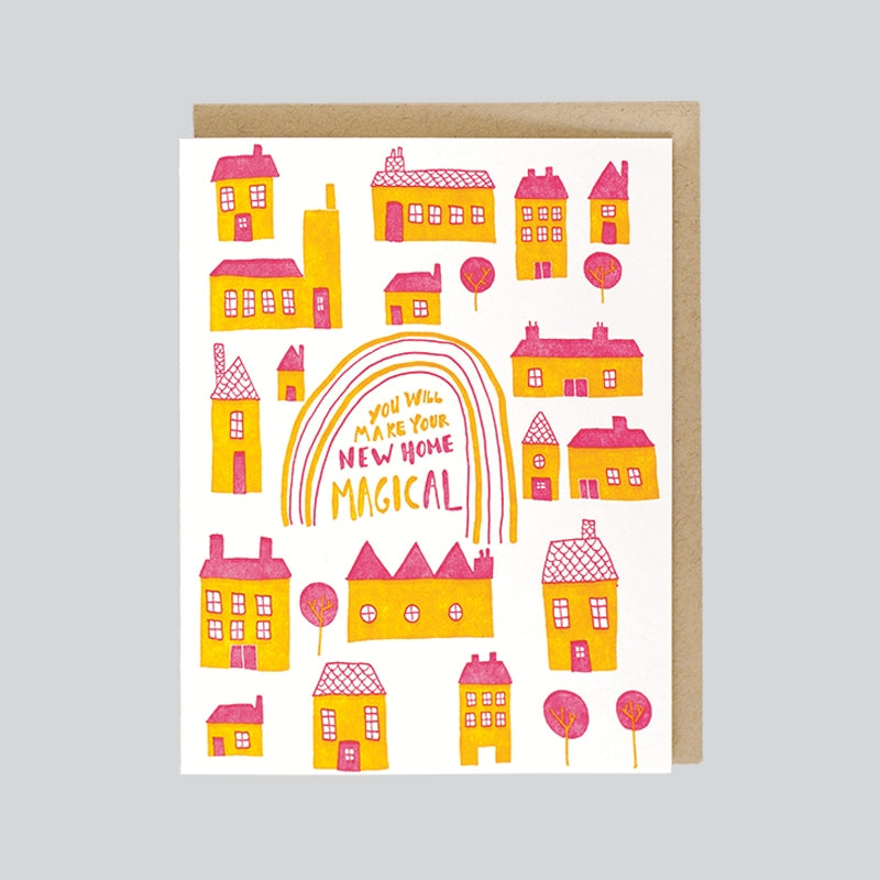 Magical New Home Card
